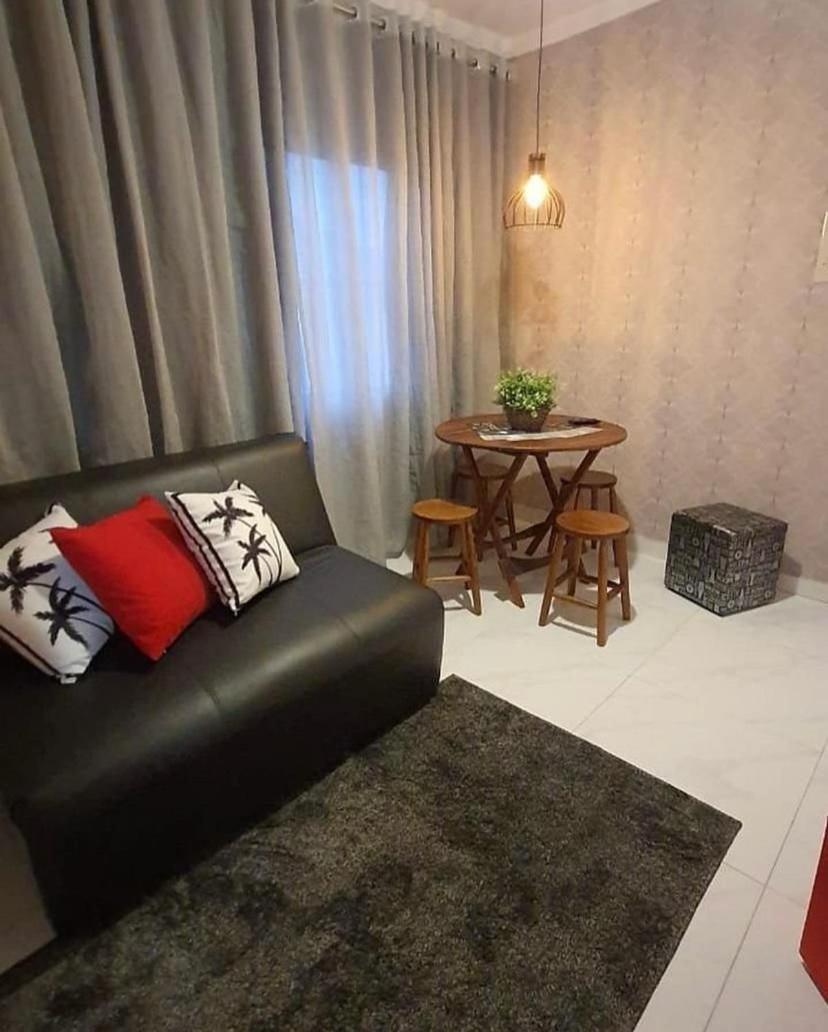 113 Canto Do Forte - 1Dorm - 200 M Da Praia E 20M Dos Bares E Restaurantes - Estacionamento Gratuito E Wi Fi , Tv A Cabo プライア・グランデ エクステリア 写真