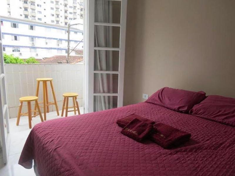 113 Canto Do Forte - 1Dorm - 200 M Da Praia E 20M Dos Bares E Restaurantes - Estacionamento Gratuito E Wi Fi , Tv A Cabo プライア・グランデ エクステリア 写真
