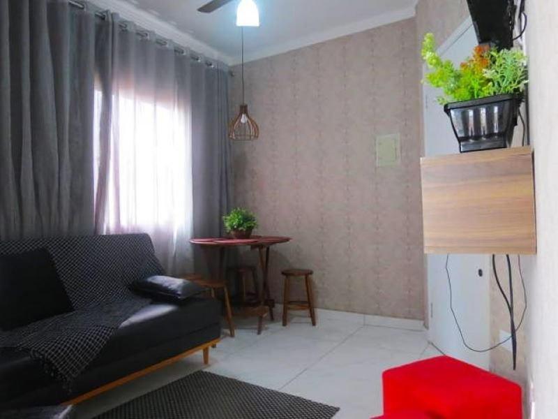113 Canto Do Forte - 1Dorm - 200 M Da Praia E 20M Dos Bares E Restaurantes - Estacionamento Gratuito E Wi Fi , Tv A Cabo プライア・グランデ エクステリア 写真